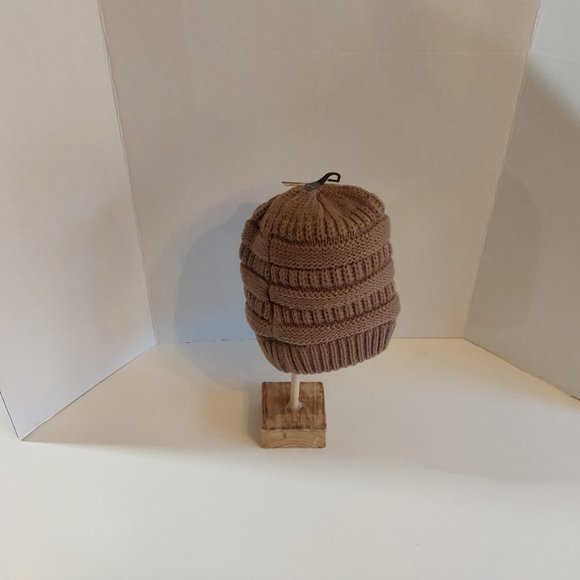 CC Beenie Taupe Size One Size Fits All - Picture 3 of 8